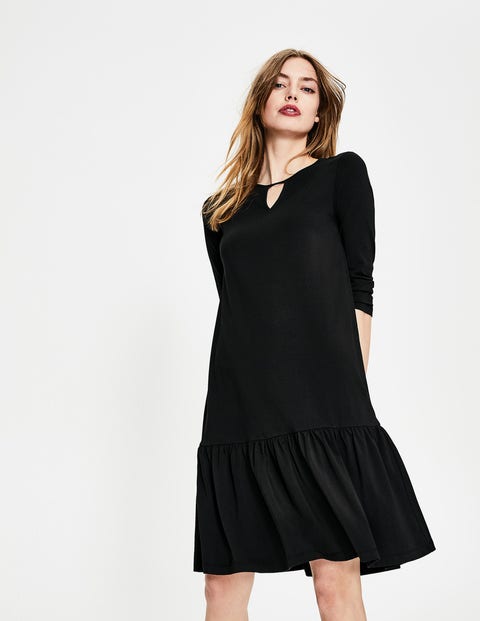 Selena Jersey Dress - Black Selena Jersey Dress - Black