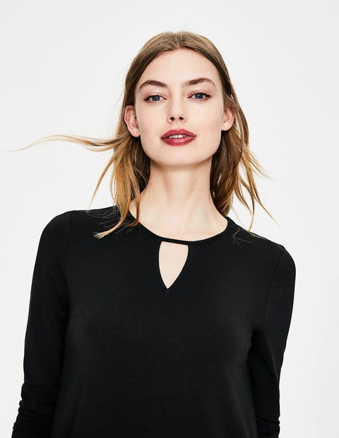 Selena Jersey Dress - Black Selena Jersey Dress - Black