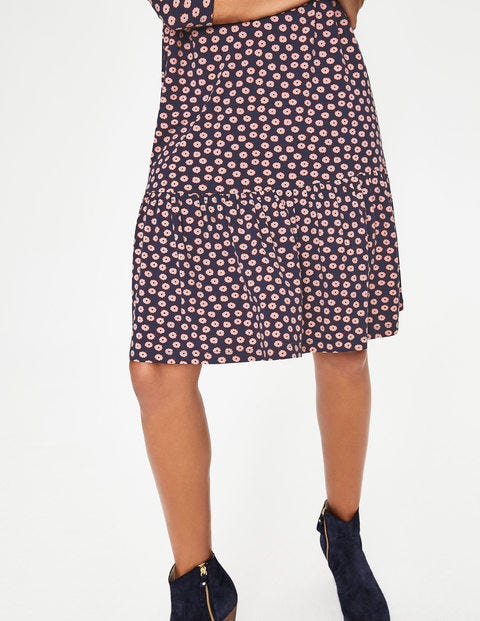 Selena Jersey Dress - Navy Daisy Duo Selena Jersey Dress - Navy Daisy Duo