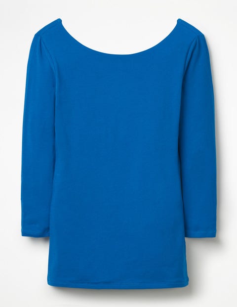 Double Layer V-Back Top - Cyan Double Layer V-Back Top - Cyan