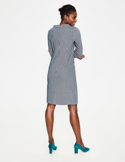 Opal Jersey Jacquard Dress - Seaweed/Milkshake Opal Jersey Jacquard Dress - Seaweed/Milkshake