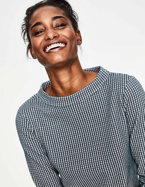 Opal Jersey Jacquard Dress - Seaweed/Milkshake Opal Jersey Jacquard Dress - Seaweed/Milkshake