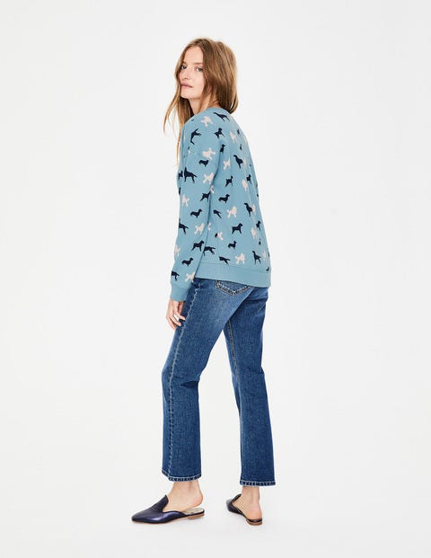 Arabella Sweatshirt - Jersey Blue Dogs Arabella Sweatshirt - Jersey Blue Dogs