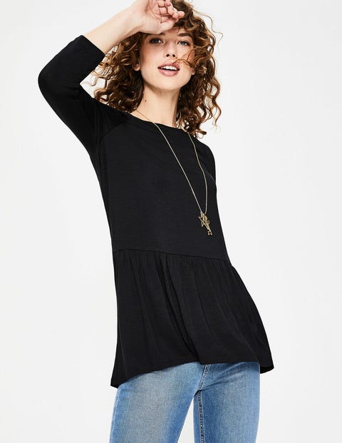 Katrina Jersey Top - Black Katrina Jersey Top - Black