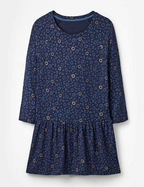 Katrina Jersey Top - Blues Star Doodle Katrina Jersey Top - Blues Star Doodle