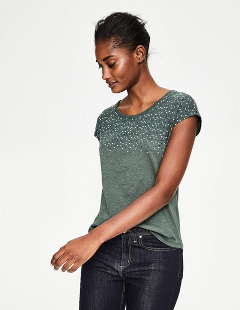 Robyn Jersey Tee - Pine Tree Scattered Stars Robyn Jersey Tee - Pine Tree Scattered Stars