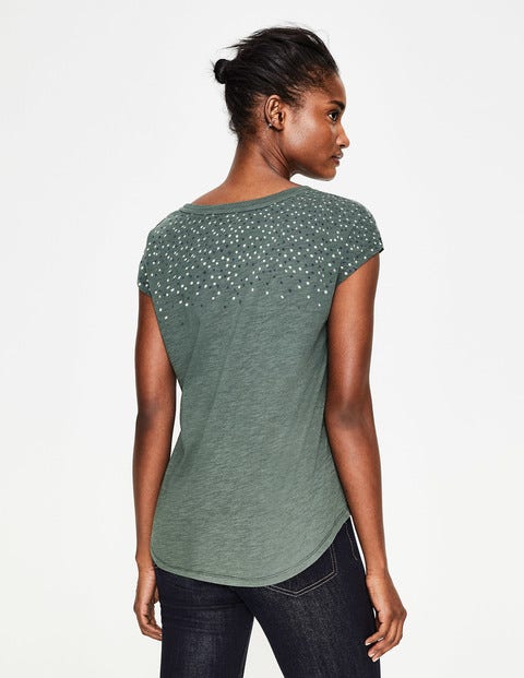Robyn Jersey Tee - Pine Tree Scattered Stars Robyn Jersey Tee - Pine Tree Scattered Stars