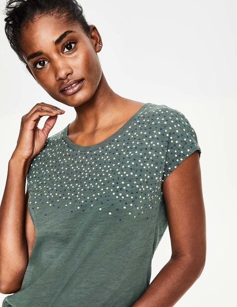 Robyn Jersey Tee - Pine Tree Scattered Stars Robyn Jersey Tee - Pine Tree Scattered Stars
