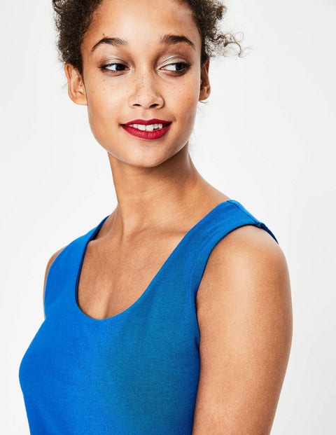 Double Layer Vest - Cyan Double Layer Vest - Cyan