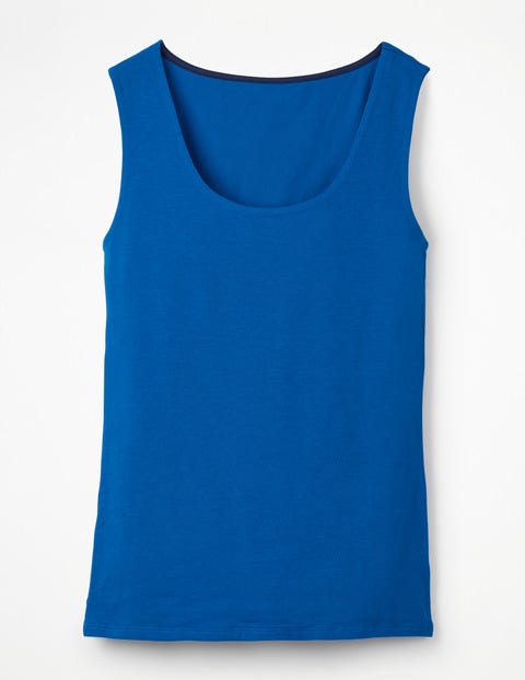 Double Layer Vest - Cyan Double Layer Vest - Cyan