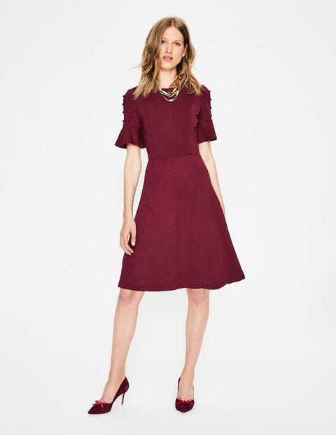 red jersey dress uk