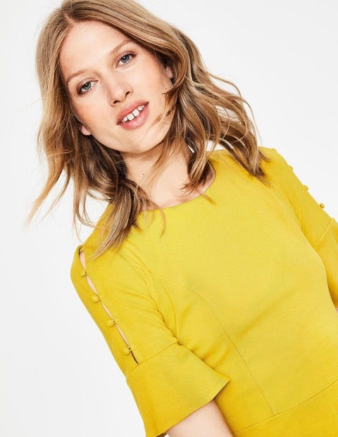 Alexis Jersey Dress - Hot Mustard Alexis Jersey Dress - Hot Mustard