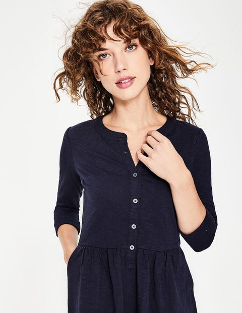 Briar Jersey Dress - Navy Briar Jersey Dress - Navy