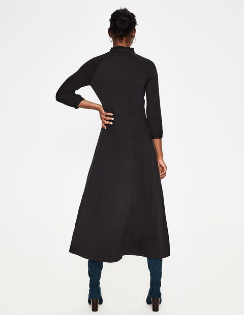 Rosa Jersey Midi Dress - Black Rosa Jersey Midi Dress - Black