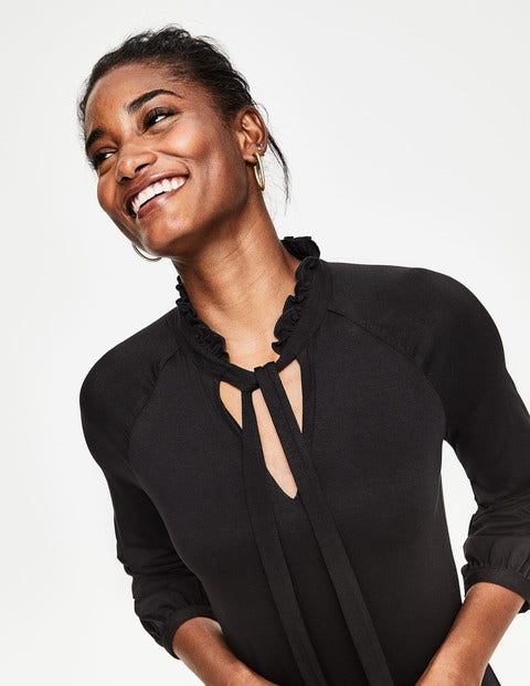Rosa Jersey Midi Dress - Black Rosa Jersey Midi Dress - Black