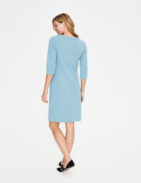 Jasmine Ottoman Dress - Heritage Blue Jasmine Ottoman Dress - Heritage Blue