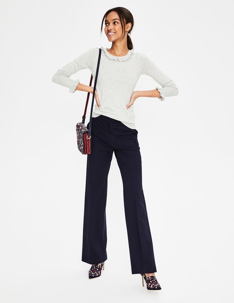 Bernadette Sweater - Silver Melange Bernadette Sweater - Silver Melange