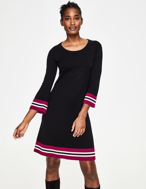Trudy Knitted Dress - Black Trudy Knitted Dress - Black
