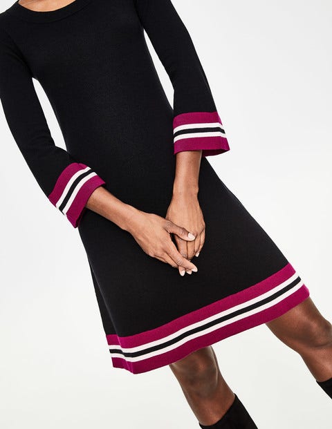 Trudy Knitted Dress - Black Trudy Knitted Dress - Black