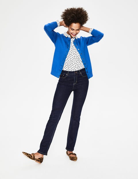 Amelia Crew Cardigan - Cyan Amelia Crew Cardigan - Cyan