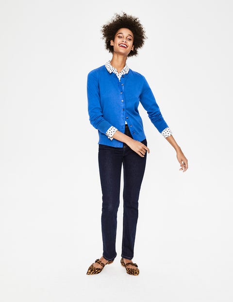 Amelia Crew Cardigan - Cyan Amelia Crew Cardigan - Cyan