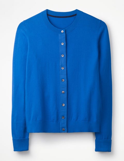Amelia Crew Cardigan - Cyan Amelia Crew Cardigan - Cyan