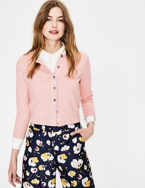 Amelia Crop Cardigan - Milkshake Amelia Crop Cardigan - Milkshake