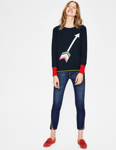 Romy Sweater - Arrow Intarsia Romy Sweater - Arrow Intarsia