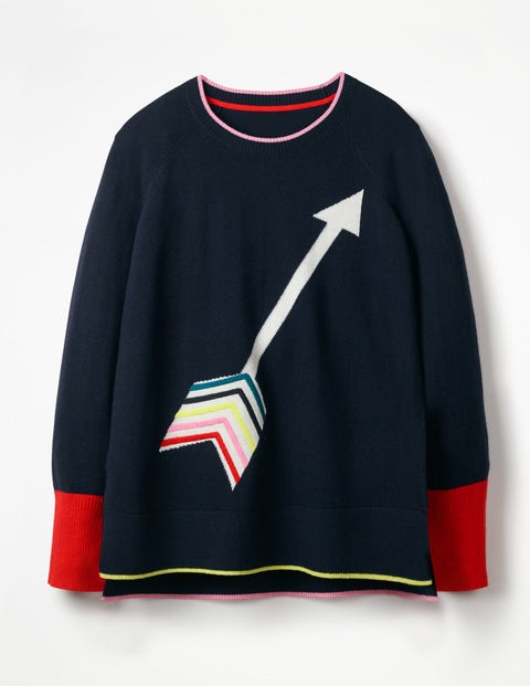Romy Sweater - Arrow Intarsia Romy Sweater - Arrow Intarsia