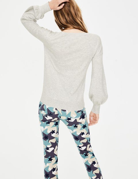 Muriel Jumper - Silver Melange Muriel Jumper - Silver Melange