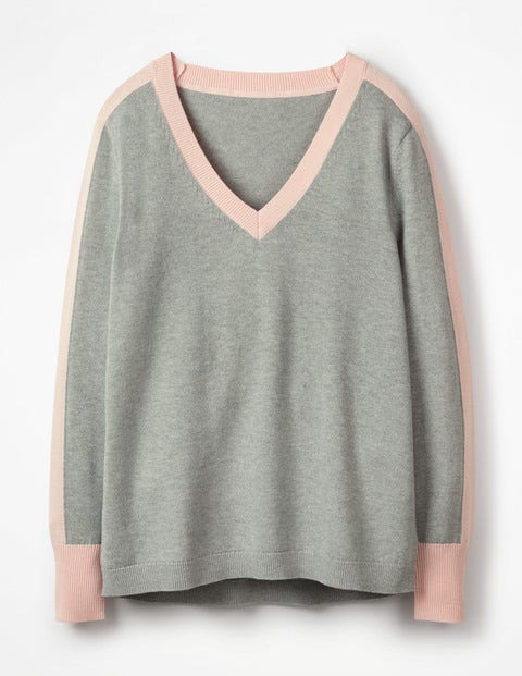 Violet Sweater - Grey Melange Violet Sweater - Grey Melange