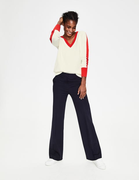 Violet Jumper - Ivory Violet Jumper - Ivory