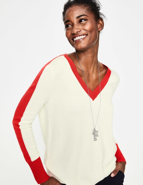 Violet Jumper - Ivory Violet Jumper - Ivory