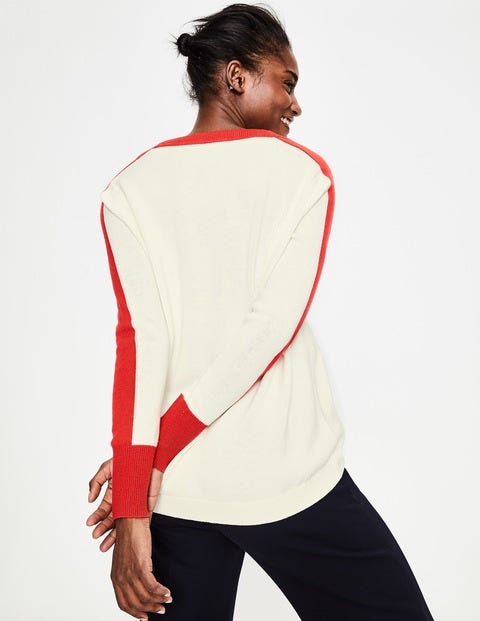Violet Jumper - Ivory Violet Jumper - Ivory