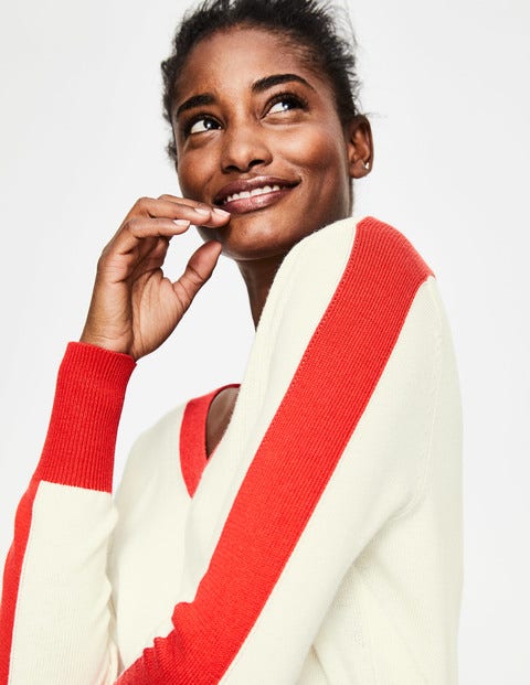 Violet Jumper - Ivory Violet Jumper - Ivory