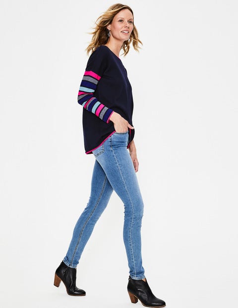 Berwick Sweater - Navy Stripe Berwick Sweater - Navy Stripe