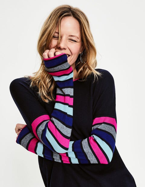 Berwick Sweater - Navy Stripe Berwick Sweater - Navy Stripe