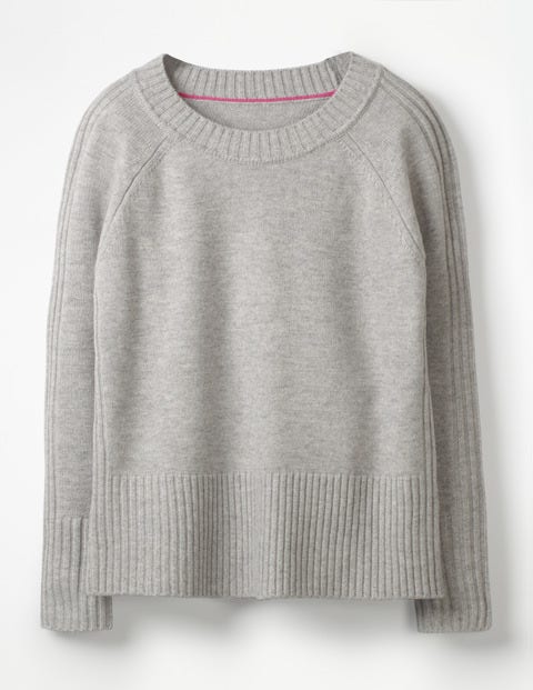 Heidi Jumper - Silver Melange Heidi Jumper - Silver Melange