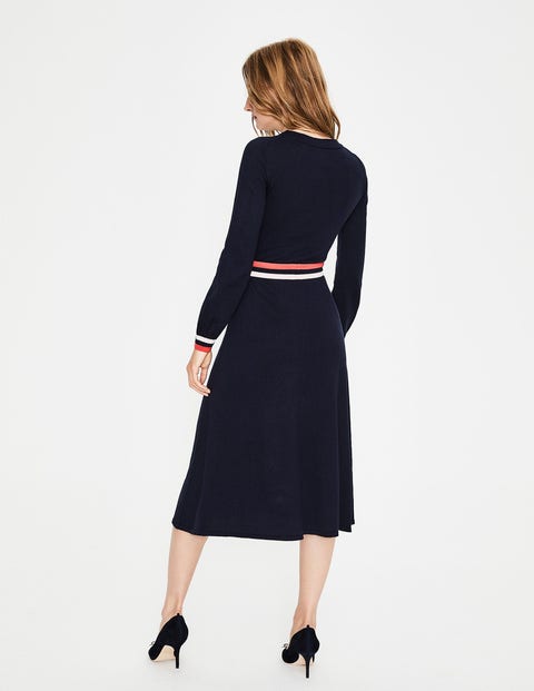 Eden Knitted Dress - Navy Eden Knitted Dress - Navy