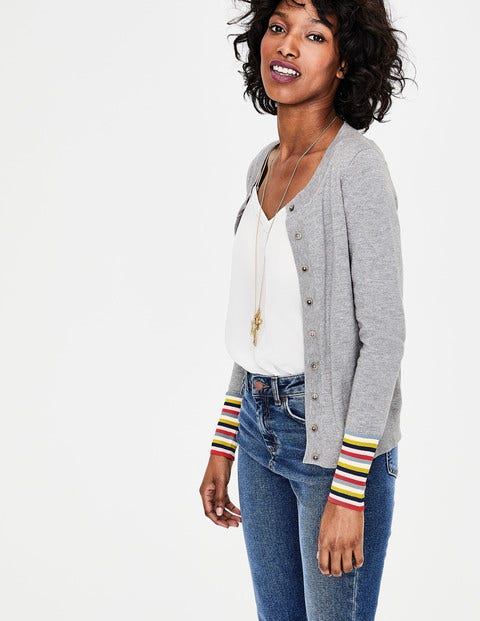 Cassandra Cardigan - Grey Melange Cassandra Cardigan - Grey Melange