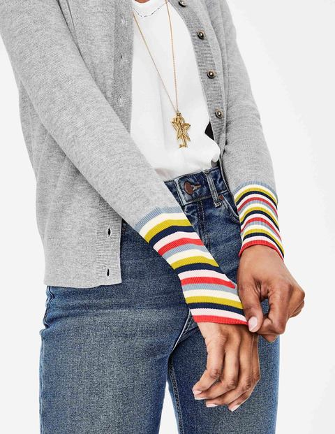 Cassandra Cardigan - Grau Melange Cassandra Cardigan - Grau Melange