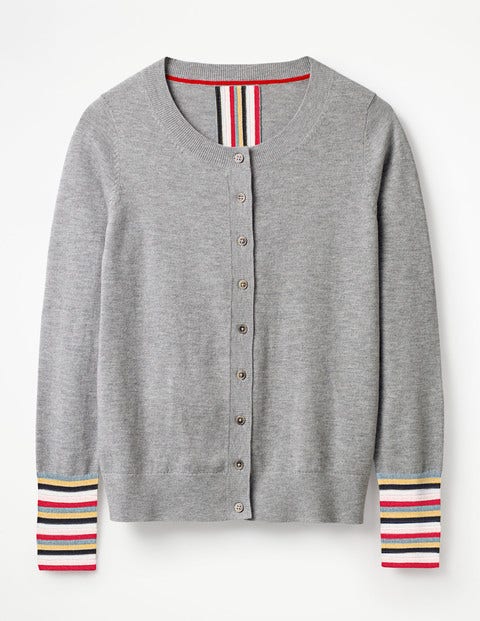 Cassandra Cardigan - Grey Melange Cassandra Cardigan - Grey Melange