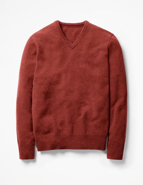 Maida Vale V-Neck - Chilli Maida Vale V-Neck - Chilli
