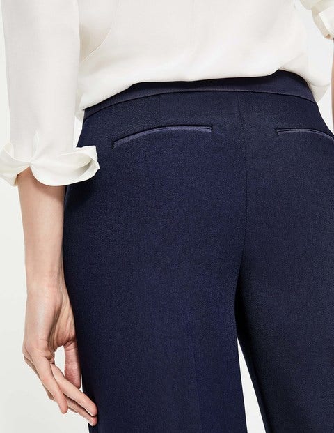 Marlin Hose Mit Weitem Bein - Navy Marlin Hose Mit Weitem Bein - Navy