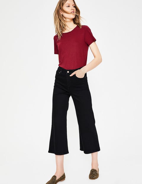 York Cropped Jeans - Black (BN035) York Cropped Jeans - Black (BN035)
