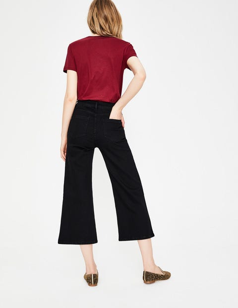 York Cropped Jeans - Black (BN035) York Cropped Jeans - Black (BN035)