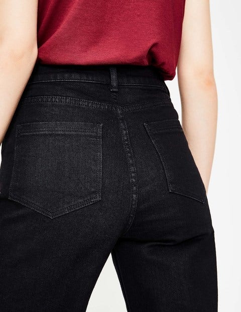 York Cropped Jeans - Black (BN035) York Cropped Jeans - Black (BN035)