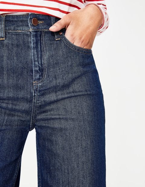 York Cropped Jeans - Rinse Indigo York Cropped Jeans - Rinse Indigo