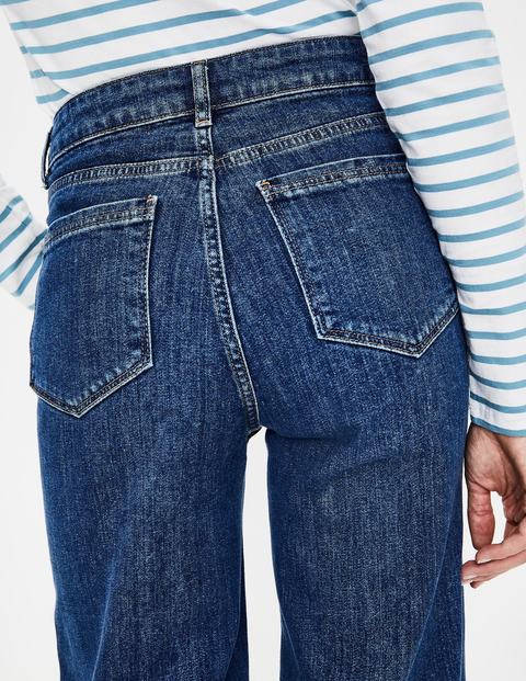 York Cropped Jeans - Mid Vintage Denim (Mid Wash) York Cropped Jeans - Mid Vintage Denim (Mid Wash)