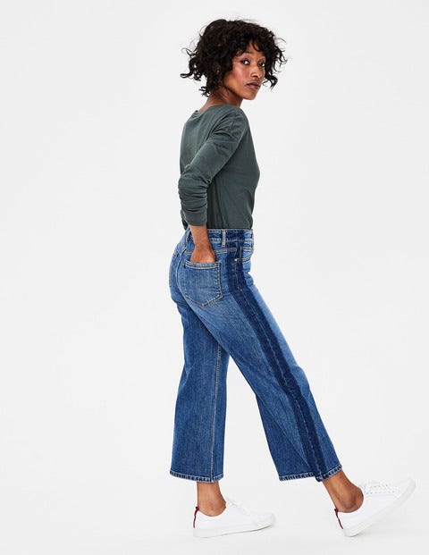 York 7/8-Jeans - Leichtes Vintage, Seitendetail York 7/8-Jeans - Leichtes Vintage, Seitendetail